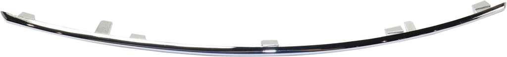 E350/E400 14-16 FRONT BUMPER GRILLE MOLDING LH, Outer, Chr, Sdn/Wgn, w/ Insert, w/o AMG Pkg