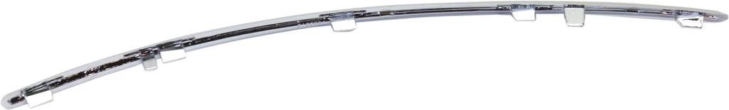 E350/E400 14-16 FRONT BUMPER GRILLE MOLDING LH, Outer, Chr, Sdn/Wgn, w/ Insert, w/o AMG Pkg