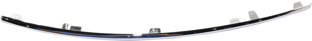 E350/E400 14-16 FRONT BUMPER GRILLE MOLDING LH, Outer, Chr, Sdn/Wgn, w/ Insert, w/o AMG Pkg