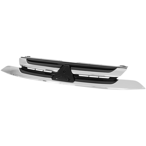 OUTLANDER 18-18 GRILLE, Chrome Shell and Insert, w/ Black Molding