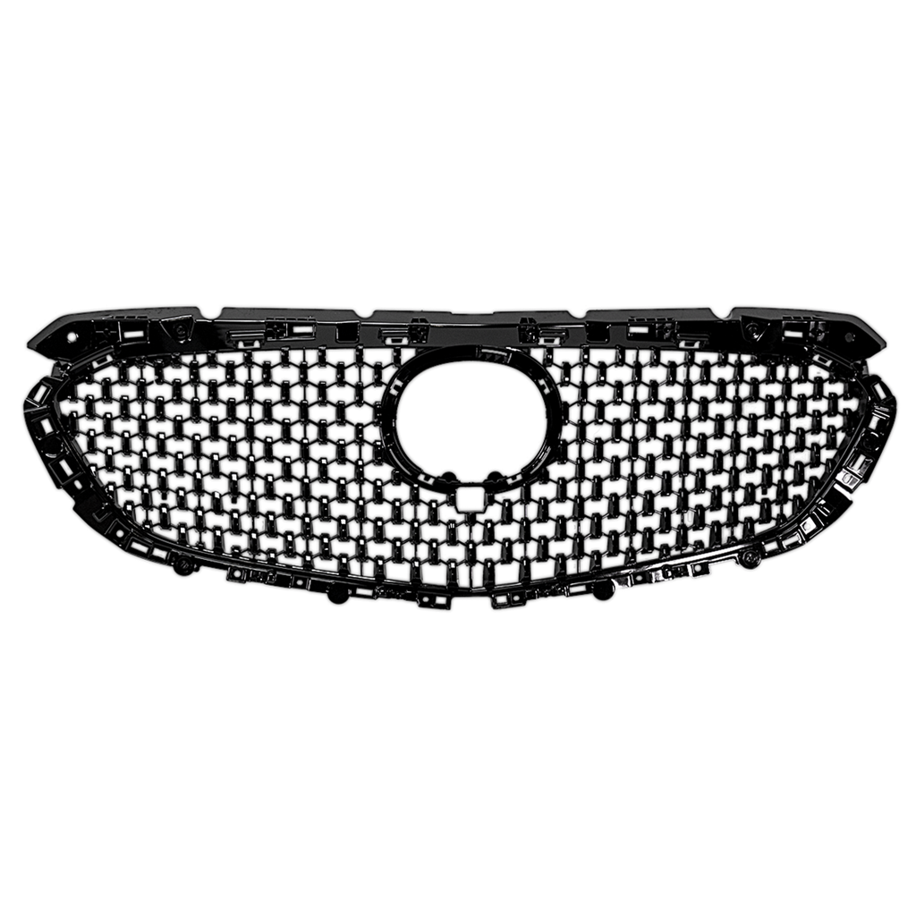MAZDA 6 18-20 GRILLE, Painted Black Shell and Insert - CAPA