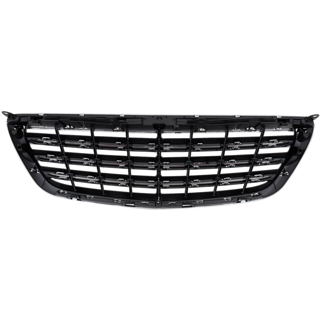 S450/S560 18-20 GRILLE, Chrome Black Shell and Insert, w/o Distronic Cruiswe Control, Surroound View And Night View