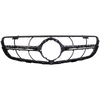 GLC300/GLC43 AMG 17-19 GRILLE, Textured Black Shell and Insert, w/ Camera Hole, (Coupe, GLC300/GLC43 AMG)/(SUV, GLC43 AMG)