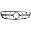 GLC300/GLC43 AMG 17-19 GRILLE, Textured Black Shell and Insert, w/o Camera Hole, (Coupe, GLC300/GLC43 AMG)/(SUV, GLC43 AMG)