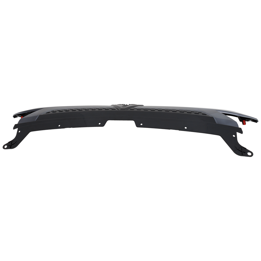 OUTLANDER 19-20 GRILLE, Textured Black Shell and Insert, w/ Chrome and Silver Molding