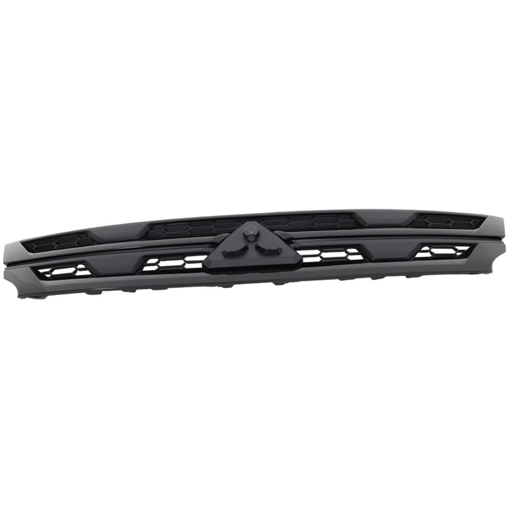 OUTLANDER SPORT/RVR 20-22 GRILLE, Textured Black Shell and Insert, w/ Black Molding