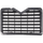 MACK VISION 00-08 GRILLE, Paint to Match Shell and Insert, w/ Bug Screen, Hood Mounted