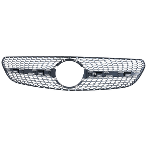 E-CLASS 17-20 GRILLE, w/ AMG Body Styling, w/ Surround View Camera, (E53, Inner, w/o Front View Camera), Sedan/Coupe/Convertible