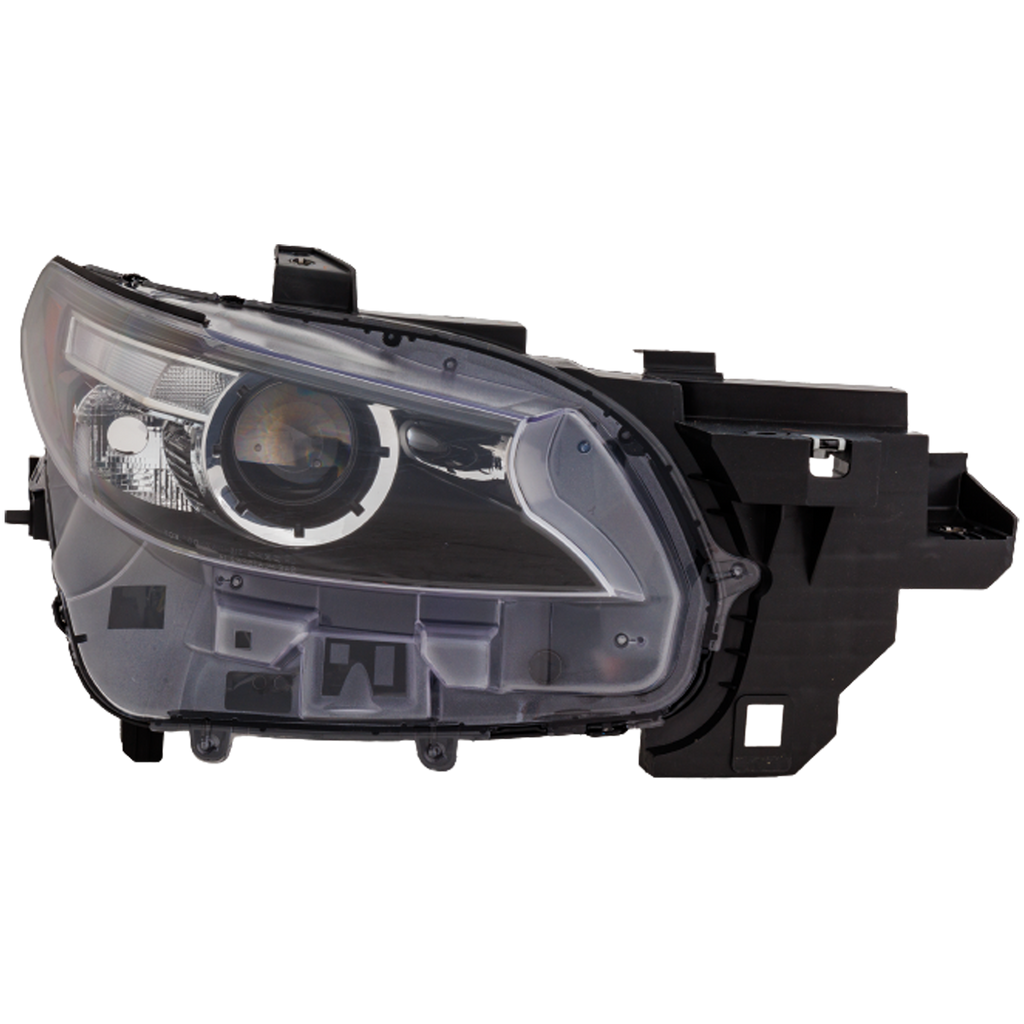 CX-9 16-23 HEAD LAMP RH, Lens and Housing, LED, w/o Adaptive Headlights - CAPA