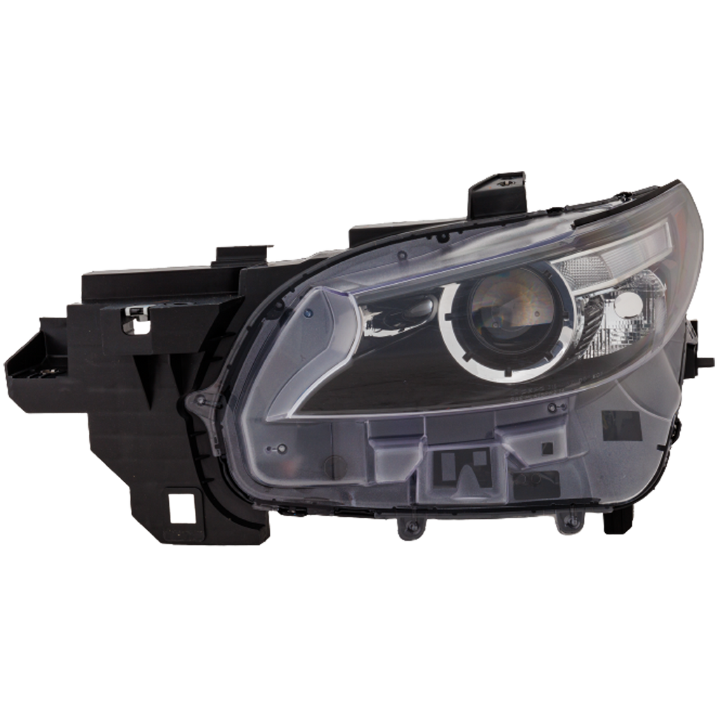 CX-9 16-23 HEAD LAMP LH, Lens and Housing, LED, w/o Adaptive Headlights - CAPA