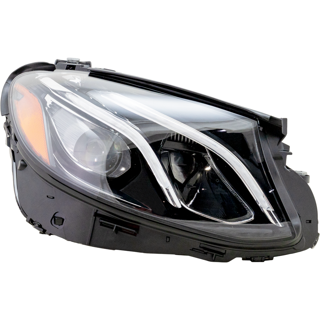 E-CLASS 17-20 HEAD LAMP RH, Assembly, LED, w/o Active Lighting