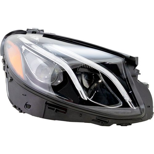 E-CLASS 17-20 HEAD LAMP RH, Assembly, LED, w/o Active Lighting