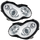 C CLASS 05-07 HEAD LAMP RH AND LH, Assembly, Halogen, Chrome Bezel, Sedan/Wagon, 2-PIece