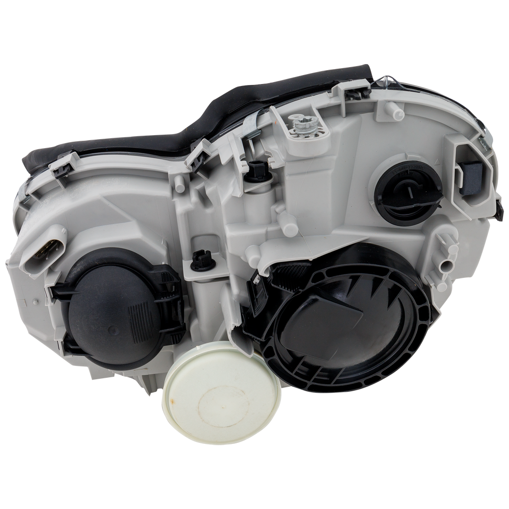 C CLASS 05-07 HEAD LAMP RH AND LH, Assembly, Halogen, Chrome Bezel, Sedan/Wagon, 2-PIece