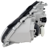 C CLASS 05-07 HEAD LAMP RH AND LH, Assembly, Halogen, Chrome Bezel, Sedan/Wagon, 2-PIece