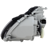 C CLASS 05-07 HEAD LAMP RH AND LH, Assembly, Halogen, Black Bezel, Sedan/Wagon, 2-Piece