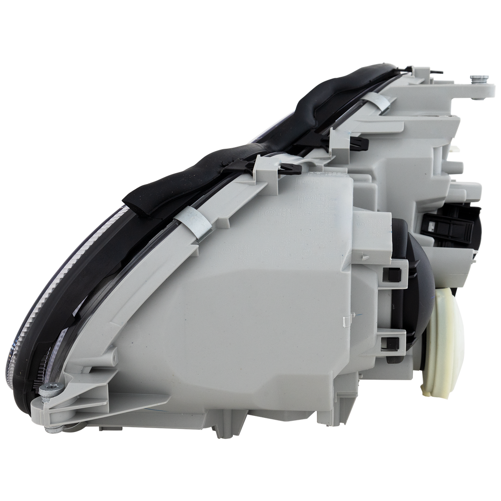 C CLASS 05-07 HEAD LAMP RH AND LH, Assembly, Halogen, Black Bezel, Sedan/Wagon, 2-Piece