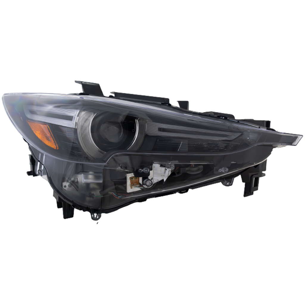 CX-5 17-20 HEAD LAMP RH, Lens and Housing, Halogen, w/ Adaptive Frontlighting System, To 3-1-20 - CAPA