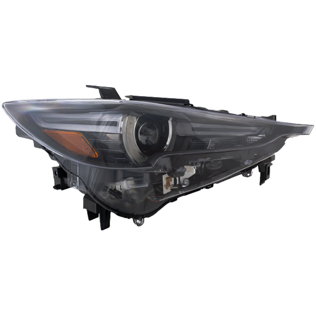 CX-5 17-20 HEAD LAMP RH, Lens and Housing, Halogen, w/ Adaptive Frontlighting System, To 3-1-20 - CAPA