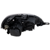 ML-CLASS 98-05 HEAD LAMP RH AND LH, Assembly, Halogen, Black Interior