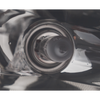 ML-CLASS 98-05 HEAD LAMP RH AND LH, Assembly, Halogen, Black Interior