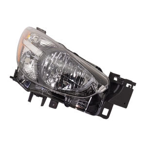MAZDA 2 11-14 HEAD LAMP RH, Lens and Housing, Halogen