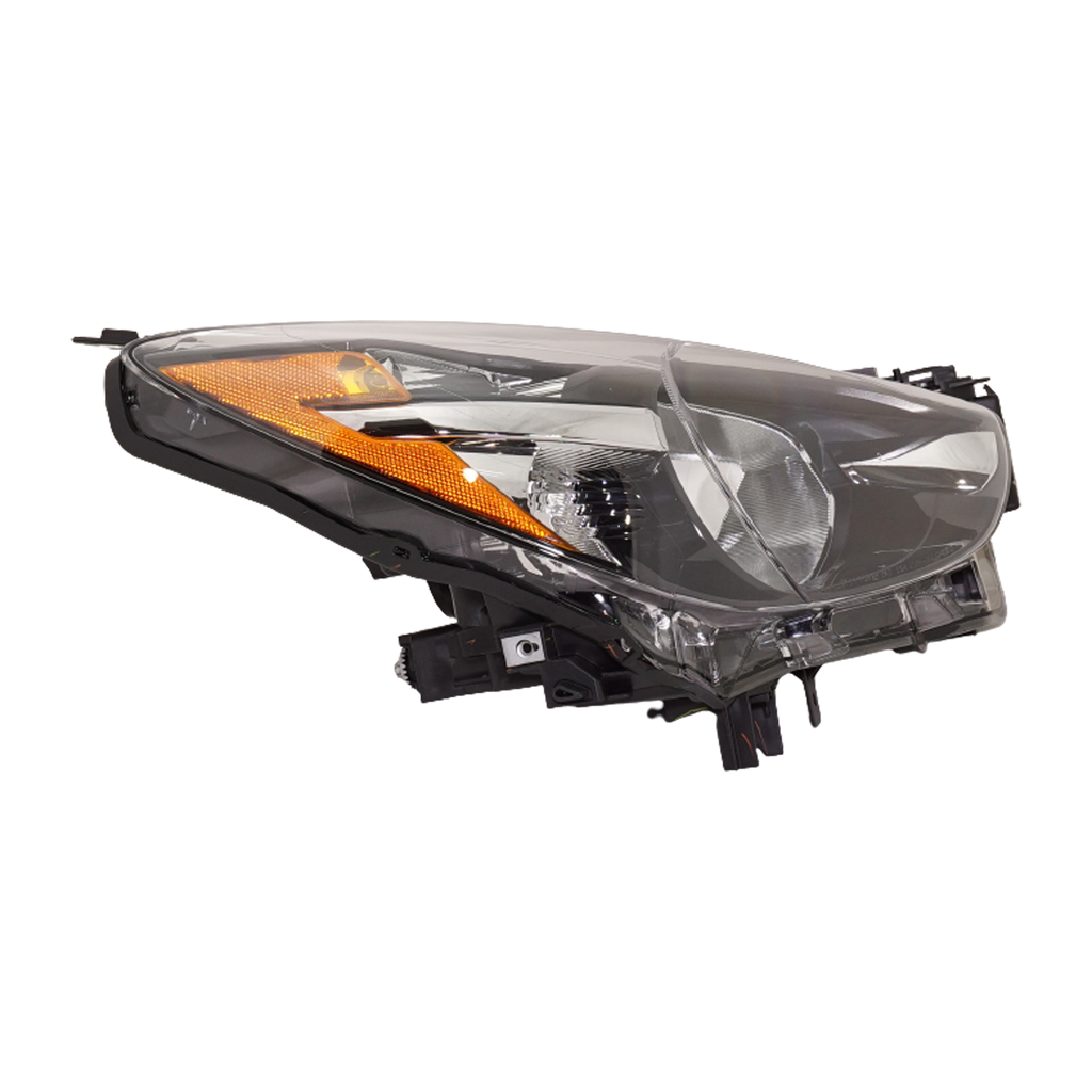 MAZDA 2 11-14 HEAD LAMP RH, Lens and Housing, Halogen
