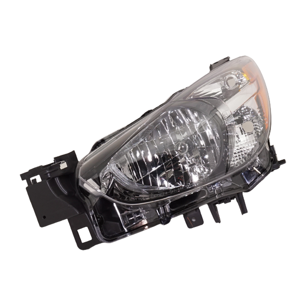 MAZDA 2 11-14 HEAD LAMP LH, Lens and Housing, Halogen