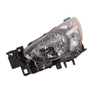 MAZDA 2 11-14 HEAD LAMP LH, Lens and Housing, Halogen