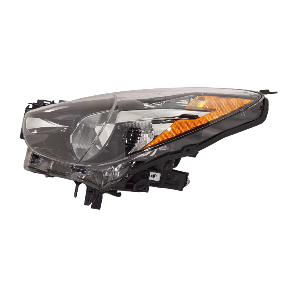 MAZDA 2 11-14 HEAD LAMP LH, Lens and Housing, Halogen
