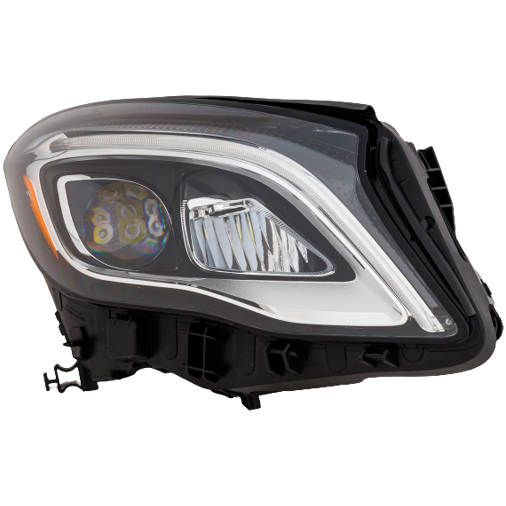 GLA250/GLA45 AMG 15-20 HEAD LAMP RH, Lens and Housing, LED, w/o Logo