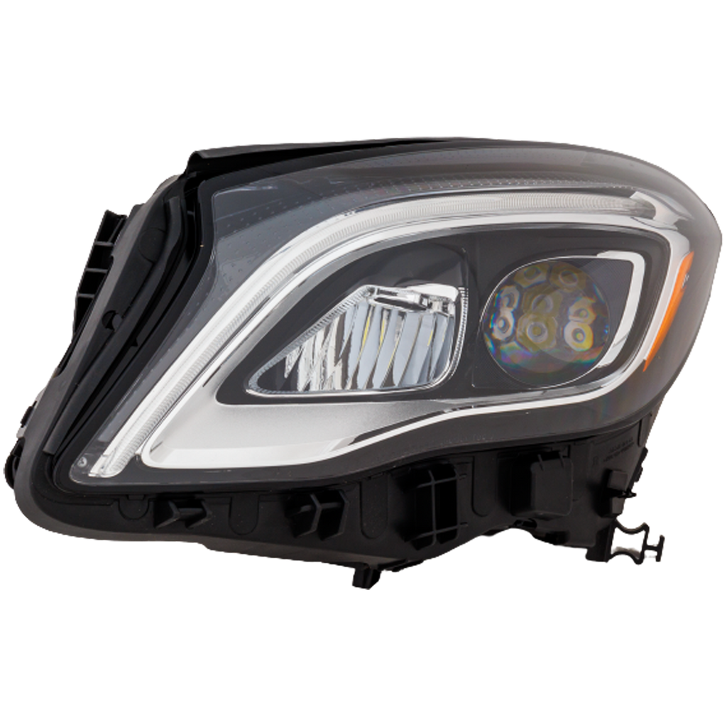 GLA250/GLA45 AMG 15-20 HEAD LAMP LH, Lens and Housing, LED, w/o Logo