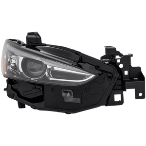 MAZDA 6 18-21 HEAD LAMP RH, Lens and Housing, LED, w/o Adaptive Headlight