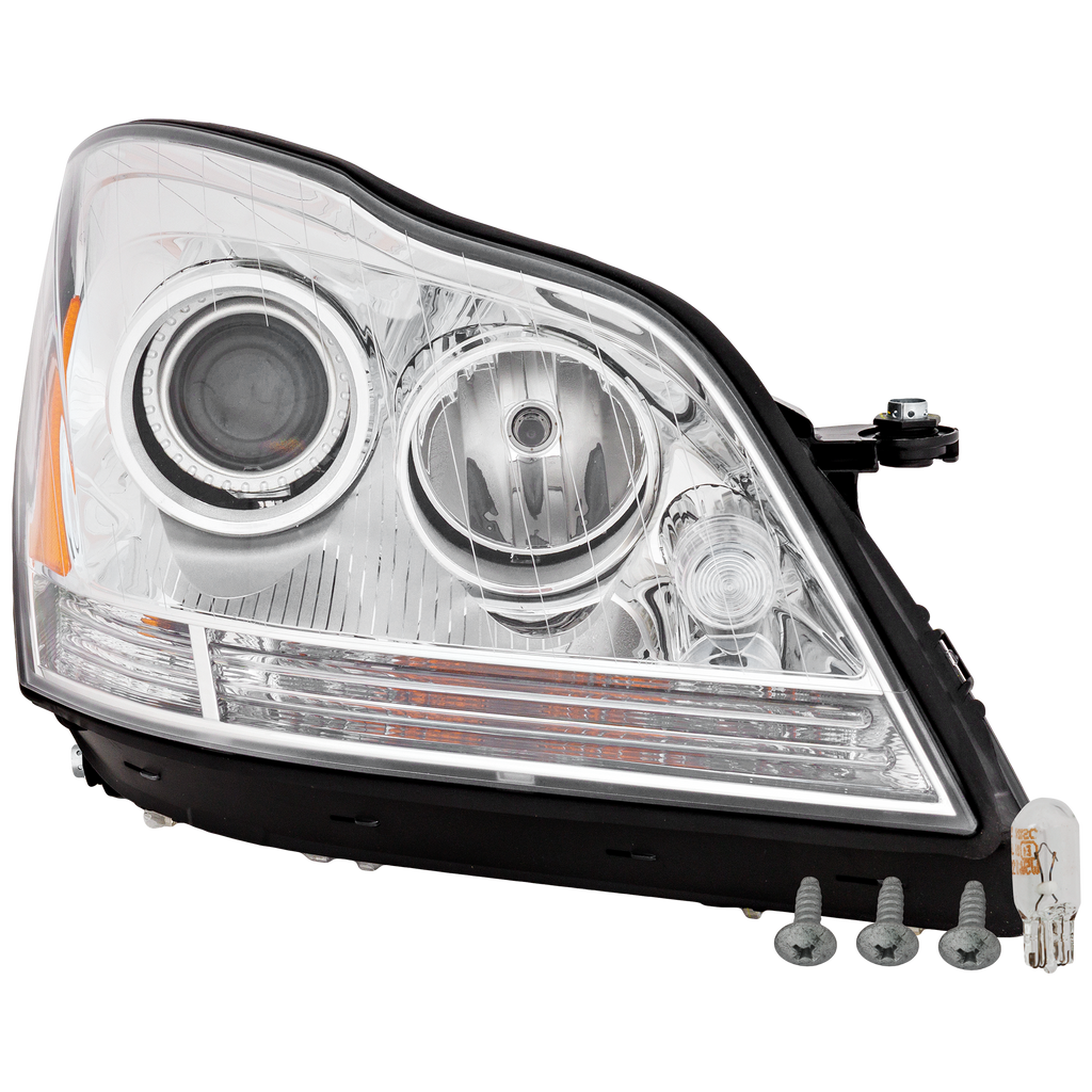 GL-CLASS 08-09, HEAD LAMP RH, Lens and Housing, HID, w/o HID Kit