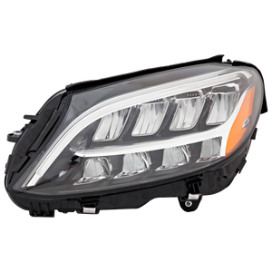 C-CLASS 19-21 HEAD LAMP LH, Assembly, LED, w/o Adaptive Headlight