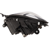 C-CLASS 12-14 PROJECTOR HEAD LAMP RH AND LH, Assembly, Halogen, Black Interior, w/ LED DRL, w/o Corner Light, Coupe