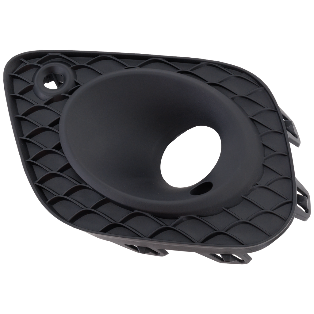 GLB250 20-23 FOG LAMP MOLDING LH, Side Grille, Textured Black, w/ Parking Aid Sensor Holes, w/o AMG Package