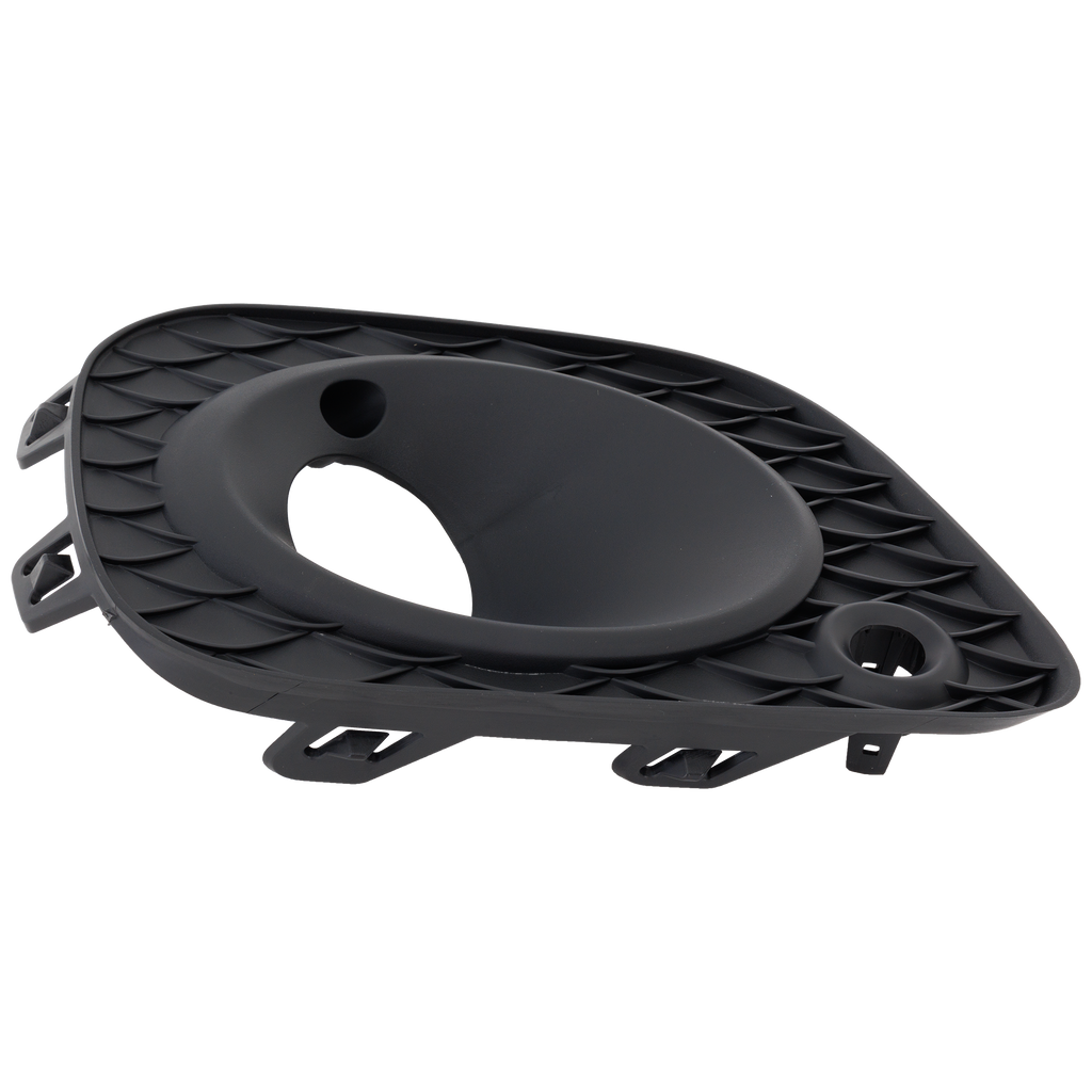 GLB250 20-23 FOG LAMP MOLDING LH, Side Grille, Textured Black, w/ Parking Aid Sensor Holes, w/o AMG Package