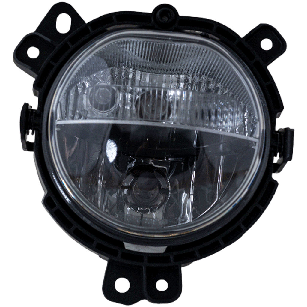 COOPER COUNTRYMAN 17-20 DRIVING LAMP LH, Assembly, Halogen, w/ Fog Light Holes - CAPA