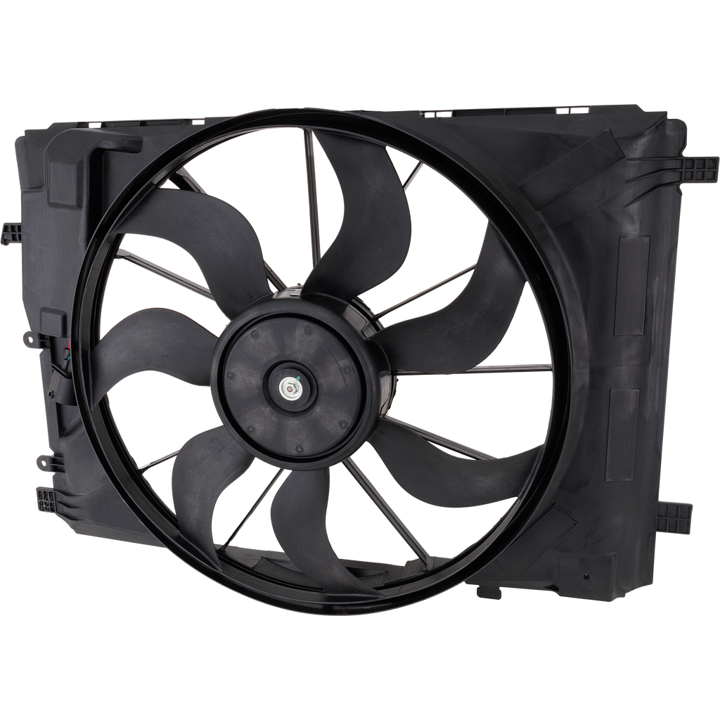 SLK-CLASS 12-15/CLA250 14-19/GLA250 15-20 RADIATOR FAN ASSEMBLY, (SLK-CLASS, From 9-30-12, 1.8L Eng.)