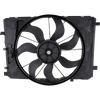 SLK-CLASS 12-15/CLA250 14-19/GLA250 15-20 RADIATOR FAN ASSEMBLY, (SLK-CLASS, From 9-30-12, 1.8L Eng.)