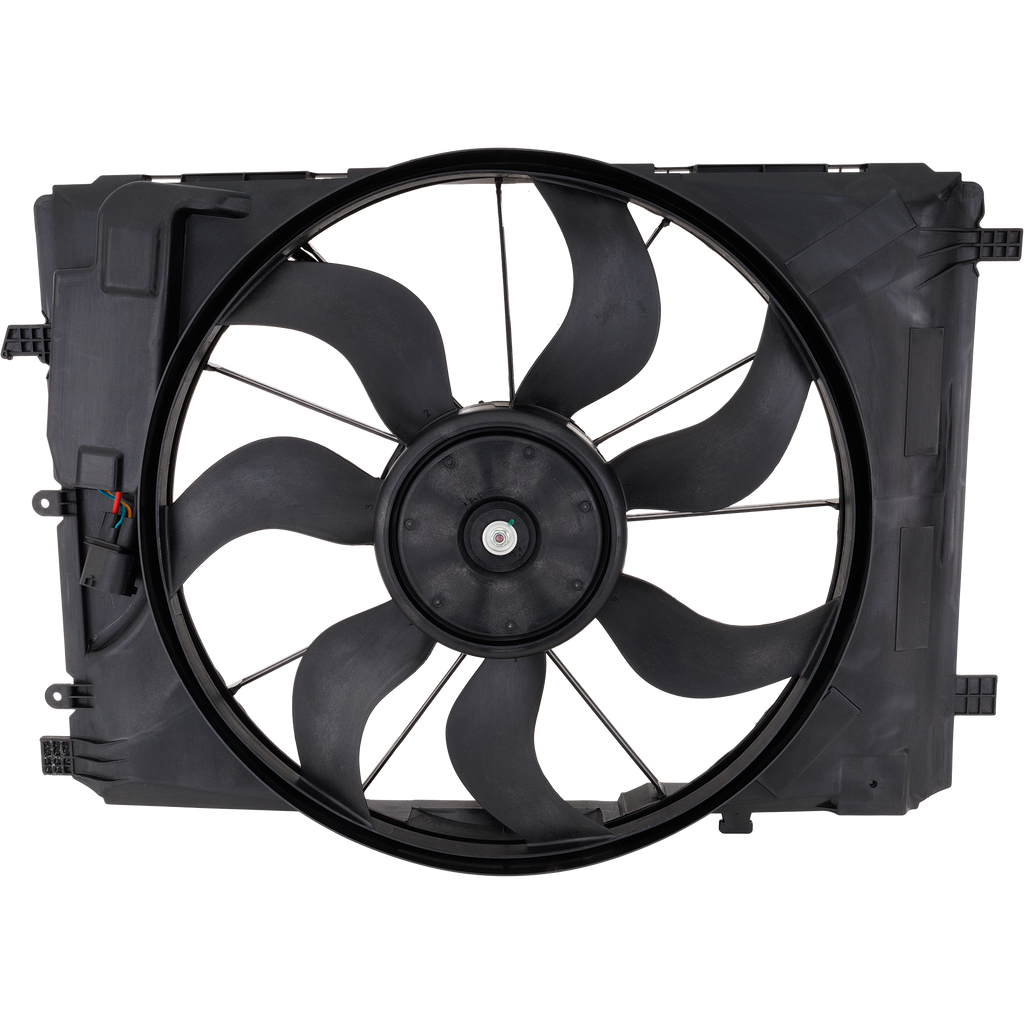 SLK-CLASS 12-15/CLA250 14-19/GLA250 15-20 RADIATOR FAN ASSEMBLY, (SLK-CLASS, From 9-30-12, 1.8L Eng.)