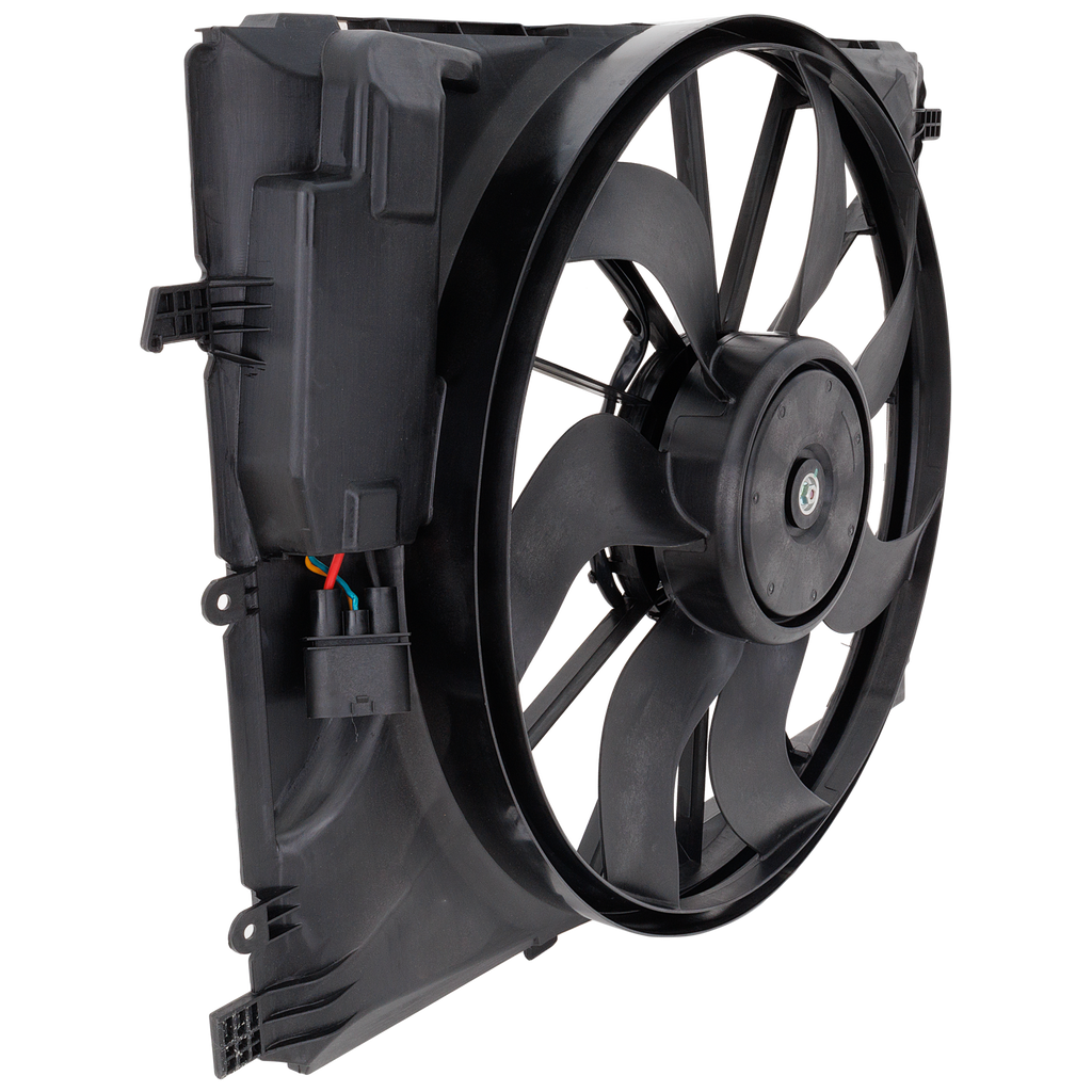 SLK-CLASS 12-15/CLA250 14-19/GLA250 15-20 RADIATOR FAN ASSEMBLY, (SLK-CLASS, From 9-30-12, 1.8L Eng.)