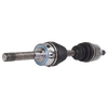 MONTERO 92-96 FRONT CV AXLE ASSEMBLY LH, 3.0L Eng., Automatic Transmission, 4WD