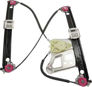 S-CLASS 03-06 FRONT WINDOW REGULATOR RH, Power, w/o Motor