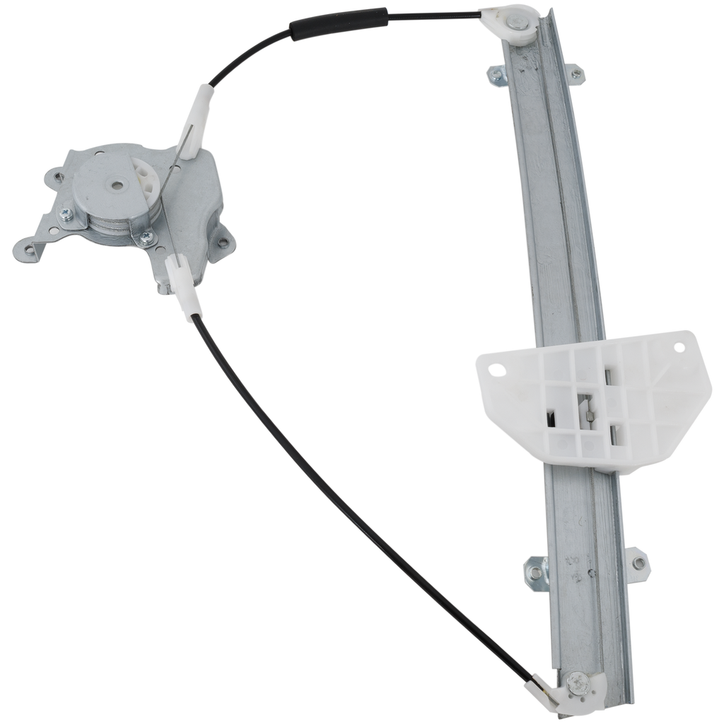 MIRAGE 97-02 FRONT WINDOW REGULATOR LH, Power, w/o Motor, Coupe