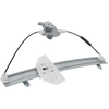 MIRAGE 97-02 FRONT WINDOW REGULATOR LH, Power, w/o Motor, Coupe