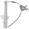 MIRAGE 97-02 FRONT WINDOW REGULATOR LH, Power, w/o Motor, Coupe