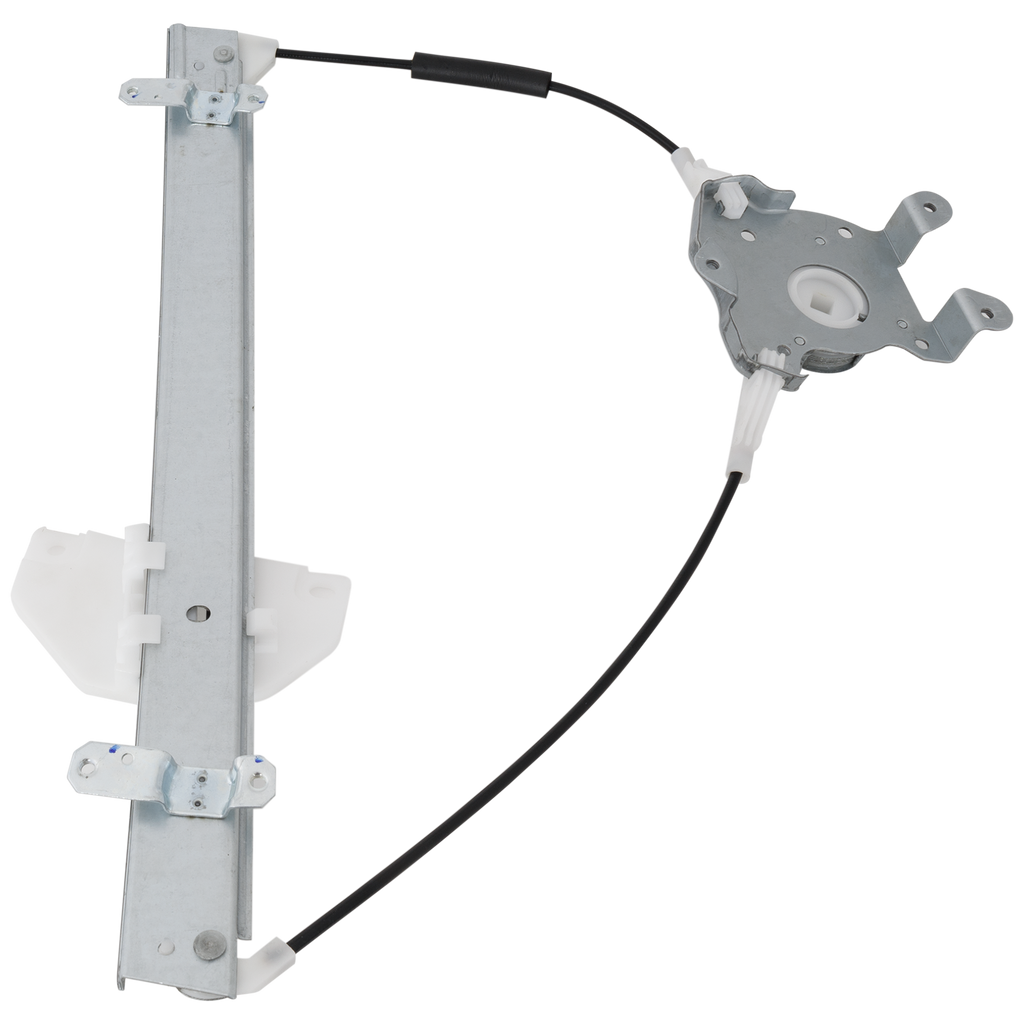 MIRAGE 97-02 FRONT WINDOW REGULATOR LH, Power, w/o Motor, Coupe