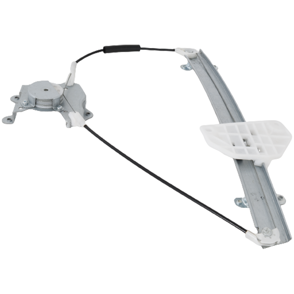 MIRAGE 97-02 FRONT WINDOW REGULATOR LH, Power, w/o Motor, Coupe